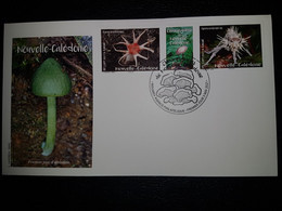 Caledonia 2021 Caledonie Mushroom Champignon Pilz Fungi 2v +label Mnh FDC PJ - Nuovi