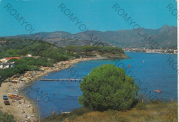 CARTOLINA  NAREGNO (CAPOLIVERI),LIVORNO,TOSCANA,ISOLA D"ELBA,MARE.SPIAGGIA,BARCHE,BELLA ITALIA,VIAGGIATA 1983 - Livorno