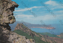 CARTOLINA  PORTOFERRAIO,LIVORNO,TOSCANA,ISOLA D"ELBA,DAL VOLTERRAIO,MARE,SOLE,VACANZA,BARCHE,BELLA ITALIA,VIAGGIATA 1980 - Livorno