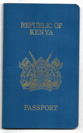 USED EXPIRED PASSPORT KENYA   FEW PAGE LIGHTLY STAIN - Kenia (1963-...)
