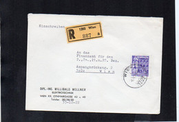 Registered Cover - Austria 1973  - (4CV176) - 1971-80 Cartas