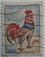 France - Coq De Decaris 0F25 - 1962-1965 Hahn (Decaris)