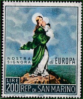 1966 San Marino  Mi: 879** / Y&T: 686**  Nostra Signora Di Europa - Neufs
