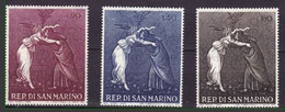 1968 San Marino  Mi: 918-920**  "Die Mystische Geburt" Gemälde Von Sandro Botticelli, Weihnachtsserie - Neufs