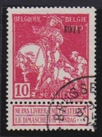 Belgie  .   OBP    .   99       .     O        .    Gestempeld     .   /   .   Oblitéré - 1910-1911 Caritas