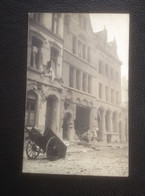 Oostende  FOTOKAART  Vernielingen Kerkstraat  Eerste Wereldoorlog - Oostende