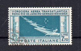 !!! ITALIE, PA N°25 OBLITEREE - Airmail