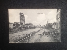 Lombardsijde Middelkerke  Vernielingen In Centrumstraat Tijdens De Eerste Wereldoorlog - Middelkerke