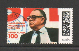 Duitsland 2022 Mi 3700,  Prachtig Gestempeld - Used Stamps