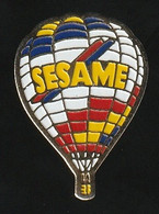 75428- Pin's-Sesame.Montgolfiere - Airships