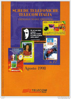 Catalogo Carte Telefoniche Telecom - 1998 N.17 - Livres & CDs