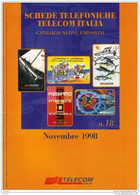 Catalogo Carte Telefoniche Telecom - 1998 N.18 - Libri & Cd