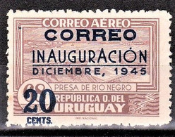 1945 URUGUAY MNH   Yvert 567 Inauguracion Represa Barrage Dam Damm - Uruguay