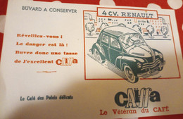 Buvard Caiffa 4Cv Renault - Automóviles