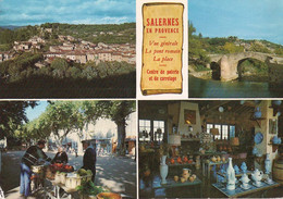 Frankrijk  Postkaart Salernes "Centre De Carrelage Sur La Bresque"  Gebruikt 1979  (8755) - Salernes