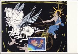 Grèce - Griechenland - Greece CM 1991 Y&T N°1764 - Michel N°1778A - 300d  EUROPA - Maximum Cards & Covers