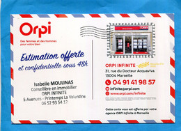 Pseudo Carte Entier Postal-MARSEILLE ORPI- - Privatganzsachen