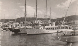 CANNES   06 ALPES MARITIMES  CPSM  LE PORT ET LES YACHTS - Cannes