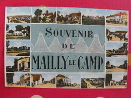 Carte Postale. Souvenir De Mailly Le Camp. Aube 10 - Souvenir De...