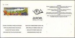 Grèce - Griechenland - Greece Document 1999Y&T N°DP1993 à 1994 - Michel N°PD2008A à 2009A *** - EUROPA - Cartas & Documentos