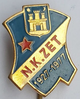 NK ZET - Zagreb Croatia  Football Soccer Club Fussball Calcio Futbol Futebol PIN BADGE P3/4 - Football