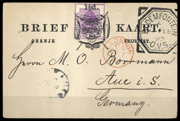 1893, Oranjefreistaat, P 10, Brief - Africa (Other)