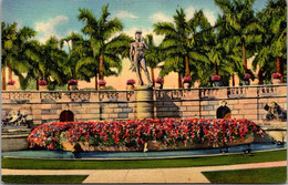 Florida Sarasota Ringling Art Museum Court Showing David Statue Curtech - Sarasota