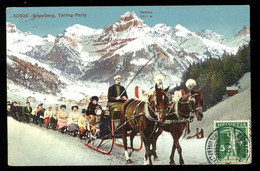 Engelberg Tailing Party 1912 Photoglob - OW Obwalden