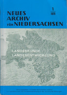 Neues Archiv Für Niedersachsen. Band 24. 1975. (4 Hefte) - Old Books
