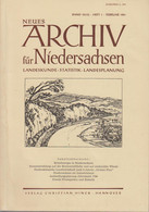 Neues Archiv Für Niedersachsen. Band 10 (15) (4 Hefte) - Old Books