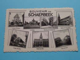 Souvenir De SCHAERBEEK ( Edit. : ? ) Anno 19?? ( Zie Foto ) ! - Schaarbeek - Schaerbeek