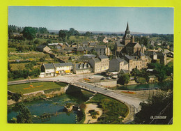 53 Ambrières Le Grand N°003 01 Bas De Ville Pont De La Varenne Station Essence ANTAR Renault 4L Camionnette Peugeot 404 - Ambrieres Les Vallees