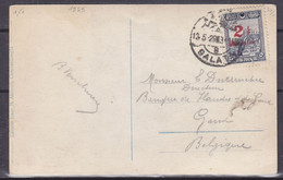 Turquie - Carte Postale De 1929 - Oblit Galata - Exp Vers Gand - Vue De La Mosquée Et Hippodrome - Storia Postale