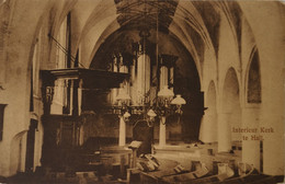 Hall (Gld.) Interieur Kerk 1926 Ronde Hoeken - Altri & Non Classificati