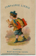 Chromo LIEBIG : S 9 / D - Fanciulli In Costume / Enfants En Costume - 1872/1873 - Liebig
