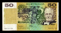 Australia 50 Dollars 1973-1994 Pick 47e YPH BC/MBC F/VF - 1974-94 Australia Reserve Bank