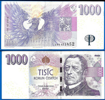 Republique Tcheque 1000 Couronnes 2008 Que Prix + Port Korun Czech Republic Ceska Paypal Bitcoin Crypto OK - Czech Republic