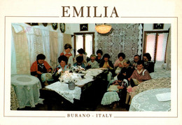 CPM - BURANO - "EMILIA" - Dentellières ... - Venezia