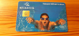 Phonecard Belgium - Sport, Swimming - Con Chip