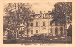 La COTE-SAINT-ANDRE (Isère) - Château De Champvert - La Côte-Saint-André
