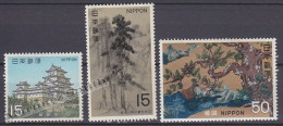 Japan - Japon 1969 Yvert 947-49, National Treasures, Azuchi & Mamoyama Period - MNH - Nuevos