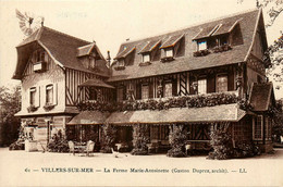 Villers Sur Mer * La Ferme Marie Antoinette , Gaston DUPREZ Architecte * éolienne * Villa - Villers Sur Mer