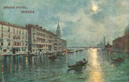 CPM - VENEZIA - GRAND HOTEL ...Canal Grande (Illustration) - Edition Pub - Venezia