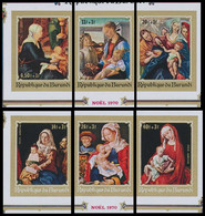 429/31 + PA 185/87**(BL43A/44A) - Noël / Kerstmis / Weihnachten / Christmas - BURUNDI - Quadri