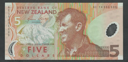NEW ZEALAND. 5 DOLLARS. 2014. Pick 185. SIGN. GRAEME WHEELER. POLYMER. . UNC / NEUF. - New Zealand