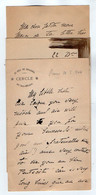 Vp20.485 - MILITARIA - 1904 - 3 Lettres Du Soldat Jean ? Au 22 ème Régiment De Dragons à REIMS - Documents