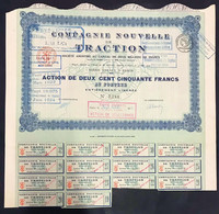 Action COMPAGNIE NOUVELLE DE TRACTION 1920 Cod.doc.314 - Industrie