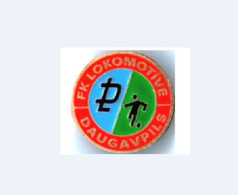 Badge Pin: European Football Clubs LATVIA -   " FC Lokomotiv Daugavpils " - Football