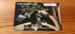 Phonecard Bahamas - Bird - Bahamas