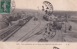Delcampe - CHAVILLE_VELIZY(GARE) TRAIN - Chaville